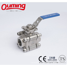 3PC High Pressure Ball Valve with High Platform